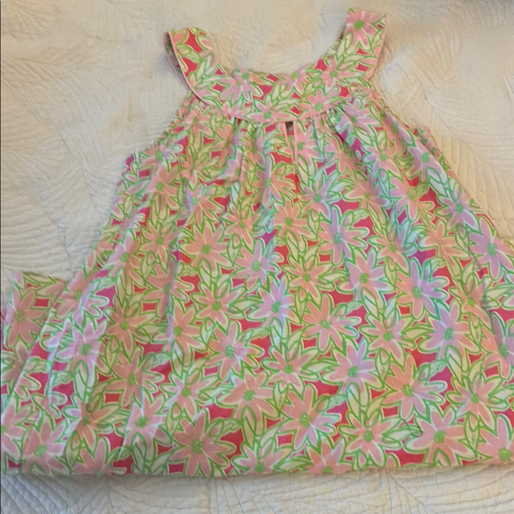 Lilly Pulitzer Floral Sleeveless Dress